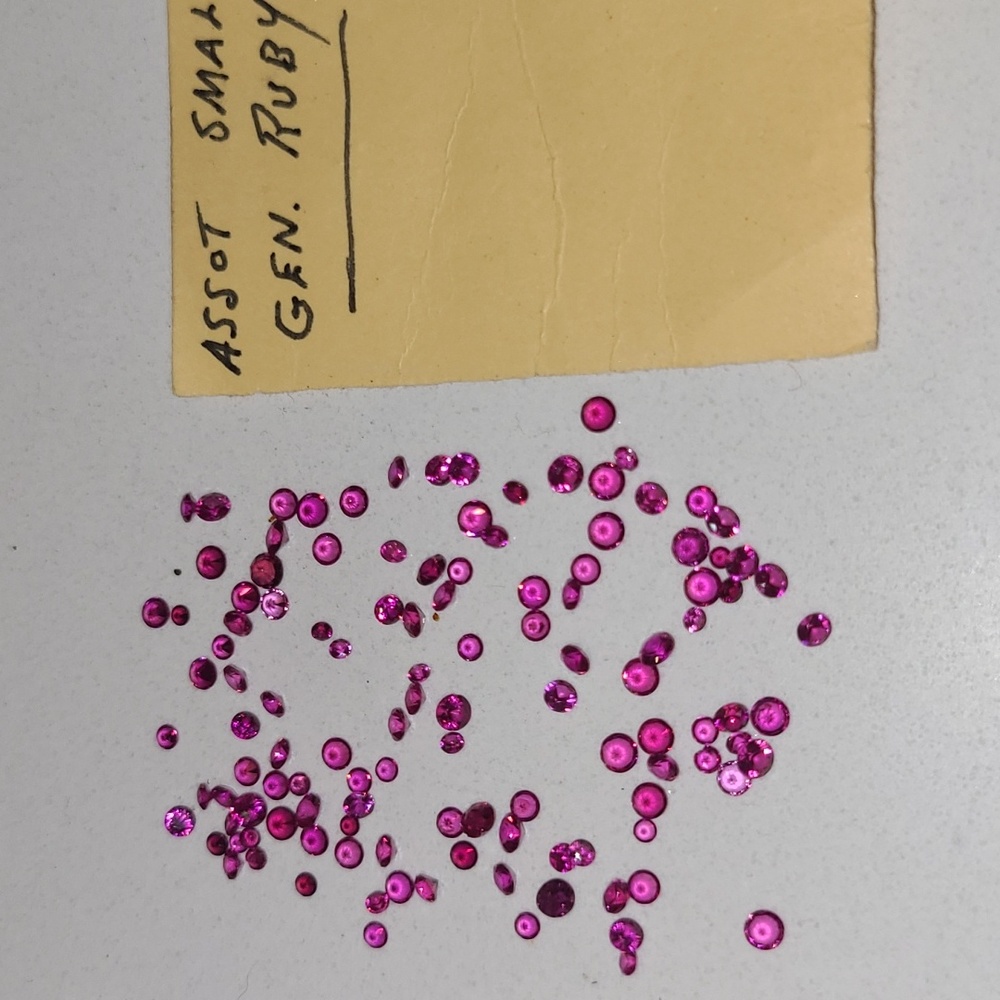 Rubies - 2mm to 3.5mm